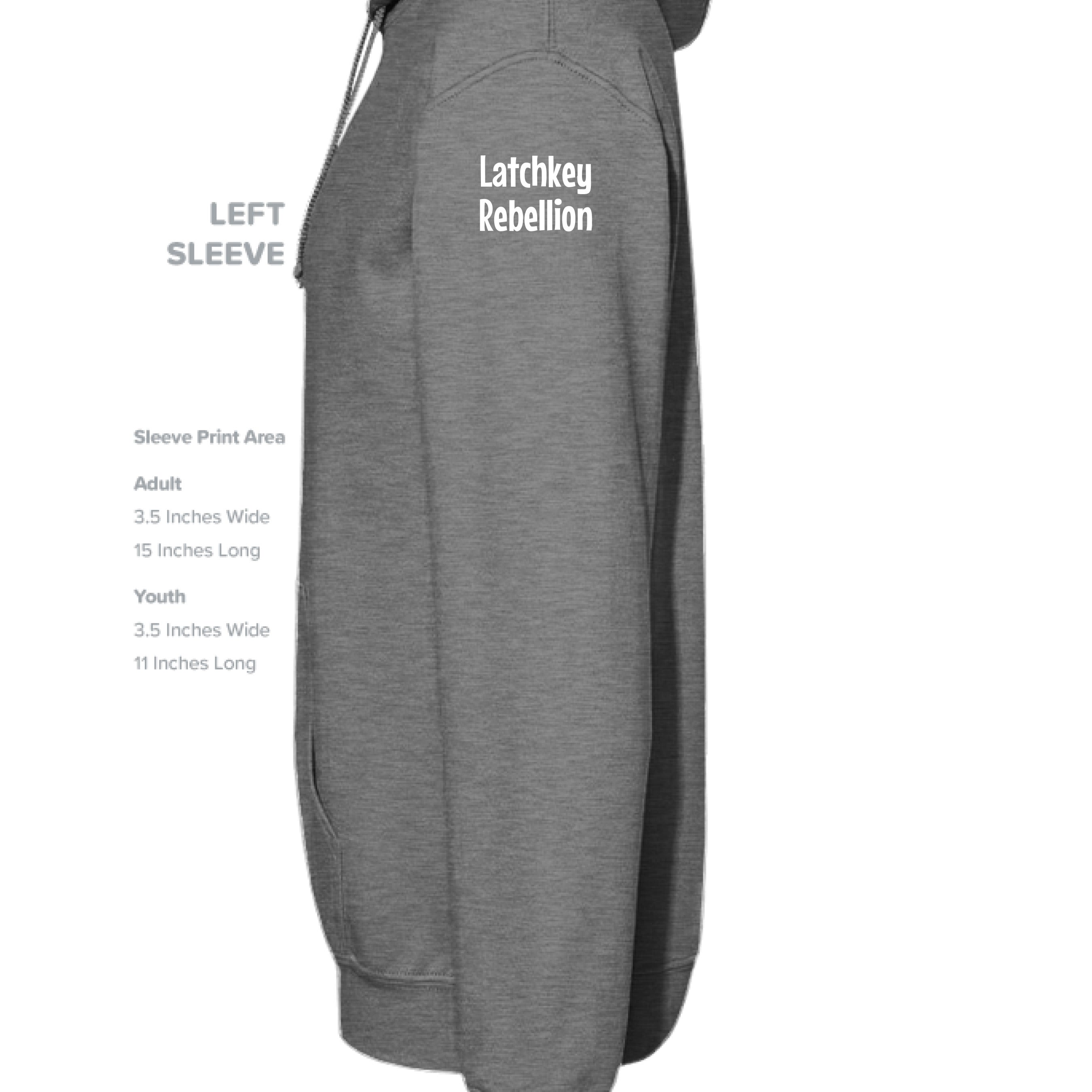GRAPHITE HEATHER - SLEEVE_LEFT